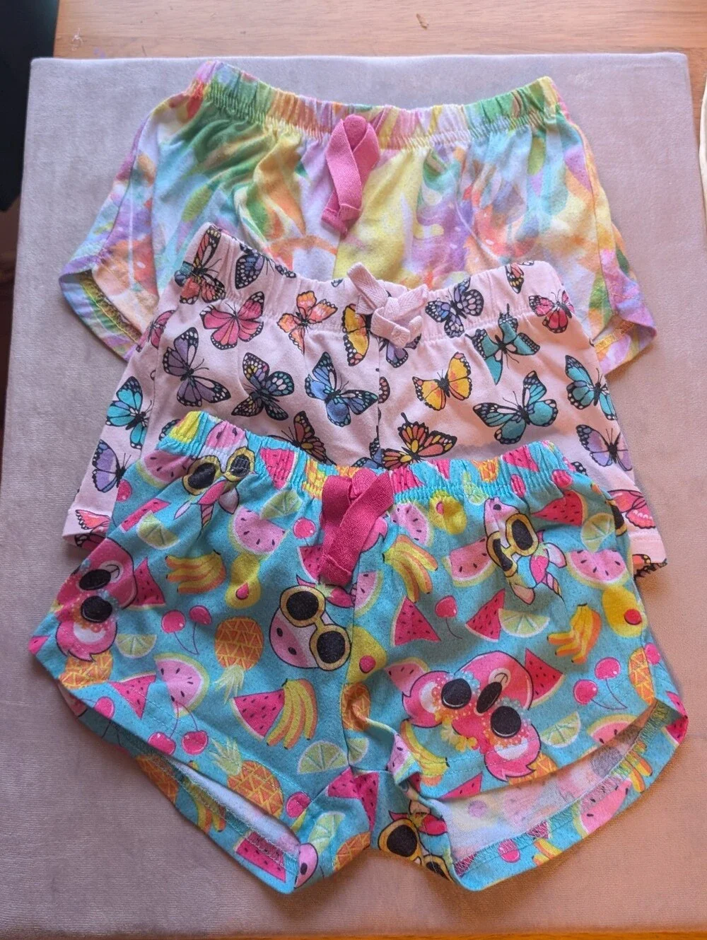 Children's Place Bundle Of 3 Pajama Shorts Size 4